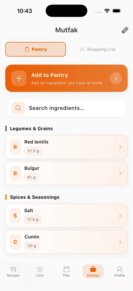 Pantry